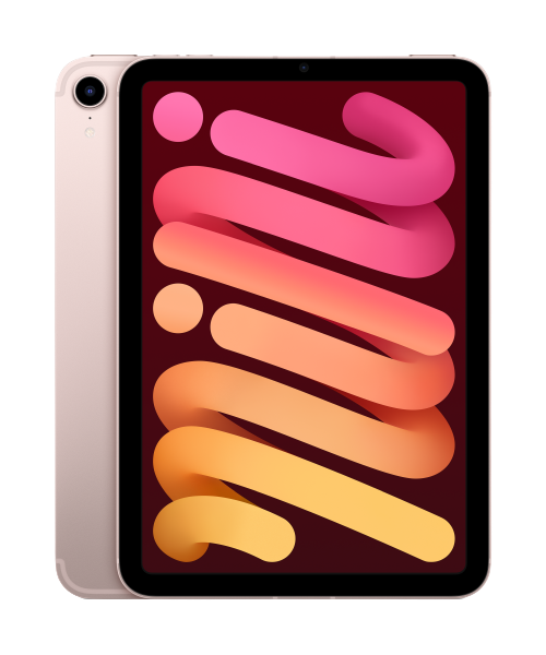 iPad mini (6th generation) 8.3-inch, 256GB, Wi-Fi + Cellular, Pink